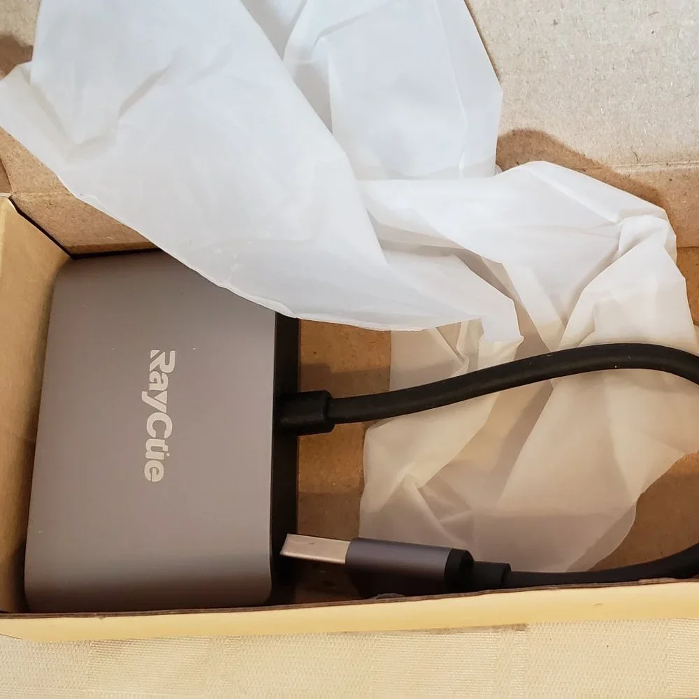 USB 3.0 to HDMI and VGA Dual Display Adapter, RAY CUE